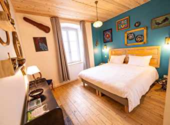 Le Gîte des Voyageurs - Chambre bohème - ROUGEMONT